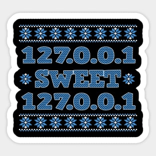Funny Home Sweet Home Programmer Computer Nerd Sticker